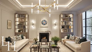 Touring a £12500000 Modern Duplex Apartment with Stunning Interior Design  Mayfair London [upl. by Thetes]