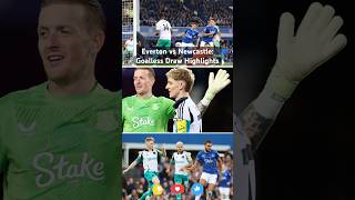 Everton vs Newcastle Goalless Draw Highlights [upl. by Rivy]