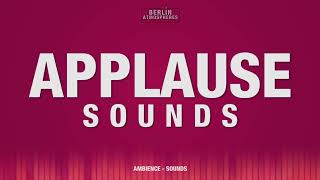 Applause SOUND EFFECT  Applaus SOUNDS Applaudir Audience Clapping SFX [upl. by Niuq931]