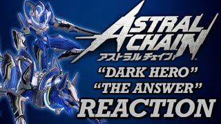 Reaction to quotDark Heroquot amp quotThe Answerquot  Astral Chain OST [upl. by Sivek205]