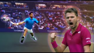 2k 60fps Djokovic vs Wawrinka  US Open 2016 Final Extended Highlights [upl. by Auqenaj]