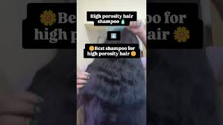 High porosity hair shampoo 🧴🌼haircareproducts haircare shampooreview hairgrowth [upl. by Bick]