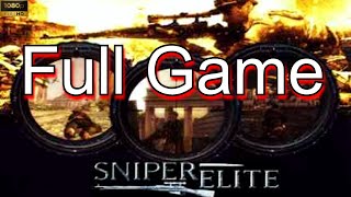 Sniper Elite 1 Berlin 1945  FULL GAMEPLAY  Full HD 1080p  60fps PC  No Commentary [upl. by Cooe]