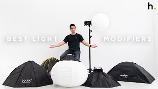 Which Softbox Works For You  8 Lighting Modifiers Explained  FIELD TEST [upl. by Aihsenot]