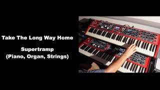 Supertramp  Take The Long Way Home Piano Organ and Strings Cover [upl. by Burra79]