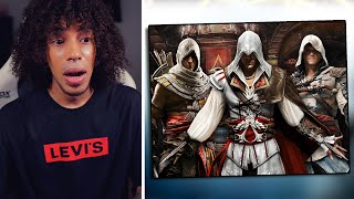 NonAssassins Creed Fan Reacts To EVERY Assassins Creed Cinematic Trailer [upl. by Lopez453]