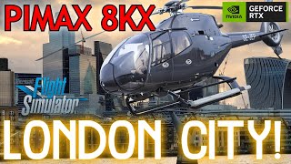 MSFS  PIMAX 8KX RTX 4090 INSANE GRAPHICS LONDON CITY STRESS TEST [upl. by Erek850]