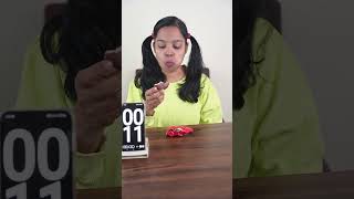 50 SECOND Choco Pie 🍓 Eating CHALLENGE shorts ashortaday minkutinku eatingchallenge [upl. by Thorpe]