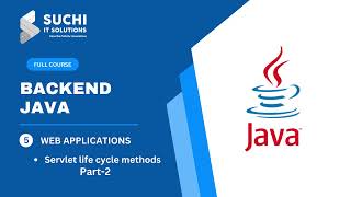 5 Servlet life cycle methods amp Its example application Part 2  Java Full Course  suchiit [upl. by Alleen834]