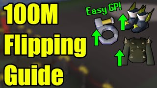 How To Make 2M Daily Flipping With 100M  OSRS Low Risk Flipping Guide [upl. by Cynara]