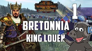 Quest For The Grail  Total War Warhammer 2  Bretonnia Legendary Mortal Empires Campaign  Ep 1 [upl. by Eilrahs]