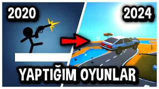 4 Yılda quotYAPTIĞIM OYUNLARIquot Oynuyorum [upl. by Thgiled]