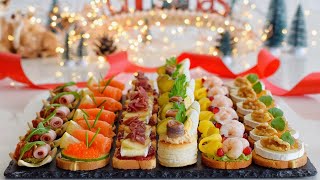 6 Exquisitos CANAPÉS para tu Fiesta de Navidad 20242025  Brilla en tu Celebración  DarixLAB [upl. by Ecirtael]