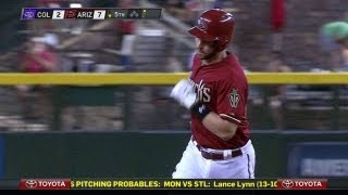 COLARI Davidson drills his first career home run [upl. by Agathy]