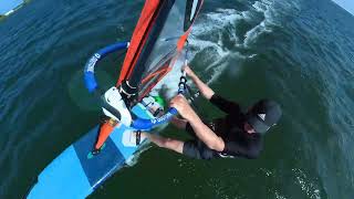 Adding foot pad ramps to custom windsurfing board [upl. by Jaycee820]