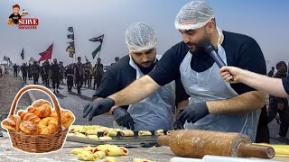 He Makes Luxury Sweets for Zuwars at Arbaeen Walk in a Bakery mawkib  Serve With The Servants Ep 5 [upl. by Medarda]