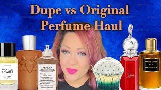 Perfume Haul Dupe vs Original [upl. by Peedsaj]