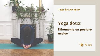 Yoga 🧘‍♀️ Etirer le bas du corps en posture assise [upl. by Arytal]