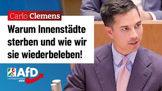 Warum Innenstädte sterben und wie wir sie wiederbeleben – Carlo Clemens AfD [upl. by Notffilc488]