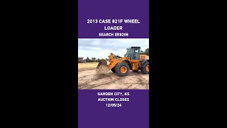 ER8208  2013 Case 821F Wheel Loader [upl. by Oap64]