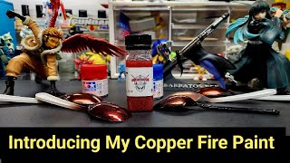 Introducing My Copper Fire Paint [upl. by Fanestil]