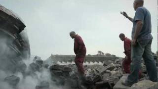 Demolition of Fernbank Mill Chimney  Barnoldswick Fred Dibnah style [upl. by Ailicec]