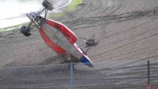 Race Car Crash Silverstone 2009 [upl. by Mal]