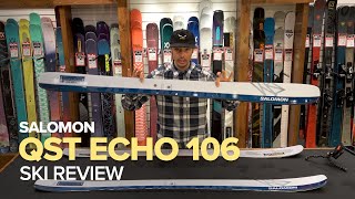 Salomon QST Echo 106 2024  Ski Review [upl. by Erlandson]