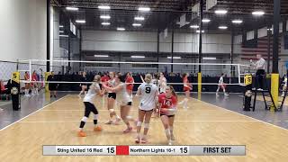 Sting United 16 Red vs Northern Lights 161 [upl. by Kaufmann226]