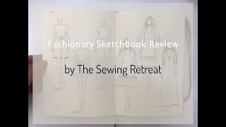 The Womenswear Fashionary Sketchbook  the perfect sketchbook for any fashion student or dressmaker [upl. by Leitnahs773]