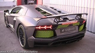 Hamann Lamborghini Aventador  Thunderous Start Up and Moving [upl. by Odom313]