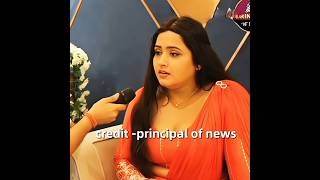 Kajal raghwani reply to khesari Lal⛄🏜️ shorts kajalraghwani podcast shortsfeed [upl. by Annahavas666]