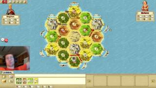 Lets Play Settlers of Catan Part 1 Too Epic for a Tutorial [upl. by Boothman]