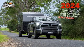 2024 TOYOTA TUNDRA Towing Test [upl. by Doone]