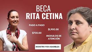 Beca Rita Cetina  INFORMACIÓN OFICIAL [upl. by Art]