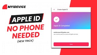 Create Apple ID without Phone Number  New Method for 2024 [upl. by Latea]