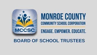 MCCSC Board of School Trustees Regular Meeting  November 19 2024 [upl. by Ermey]