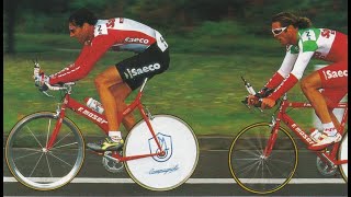 MARIO CIPOLLINI VINCE IL CAMPIONATO ITALIANO 1996 A MONTEVEGLIO [upl. by Auqenaj]