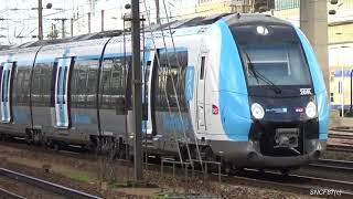 SNCF Transilien Z50000 îledeFrance 209 Z50417418 à Pont Cardinet [upl. by Masera]