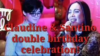 Claudine and Santinos double birthday bash [upl. by Anawk311]