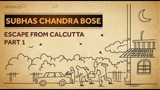 Subhas Chandra Bose  Escape From Calcutta Part 1 [upl. by Adon]