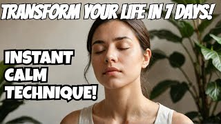 Transform Your Life in 7 Days with This 1 Minute Breathing Technique [upl. by Ayt]