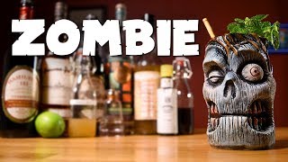 Zombie 1934 Recipe  How to Make the Classic Tiki Cocktail amp the History Behind It [upl. by Lednahs810]