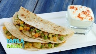 Mixed Vegetable Paratha by Tarla Dalal [upl. by Einnaf603]