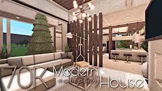 BLOXBURG 70K MODERN ROLEPLAY HOUSE  NOGAMEPASS [upl. by Reine]