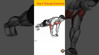 🔥Triceps Workout At Gym Only 4 Exercise viral shots [upl. by Wayland]