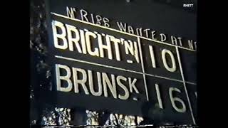 Toorak Park scoreboard  VFA 2nd Semi Final 1938 [upl. by Hgielsa]