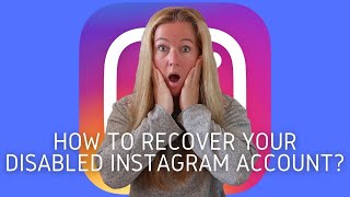 How to recover your deactivateddisabled Instagram account 2022 [upl. by Kcirdnek]