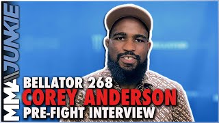 Corey Anderson details Ryan Bader training history before fight  Bellator268 [upl. by Douville803]