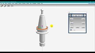 hyperMILL Tutorial Create tool Holder [upl. by Einnaj]